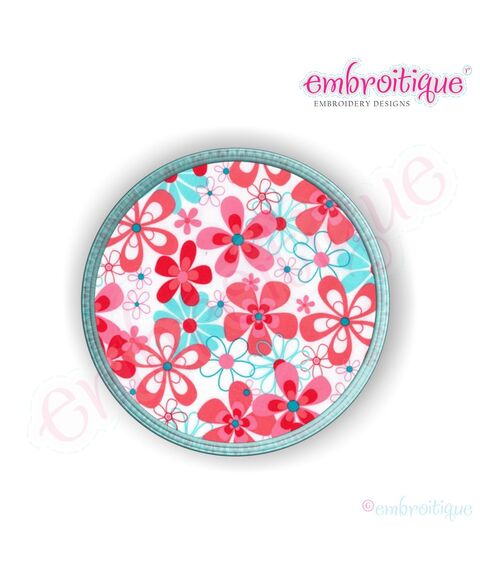 Basic Shapes Circle Applique - 2 Versions Included