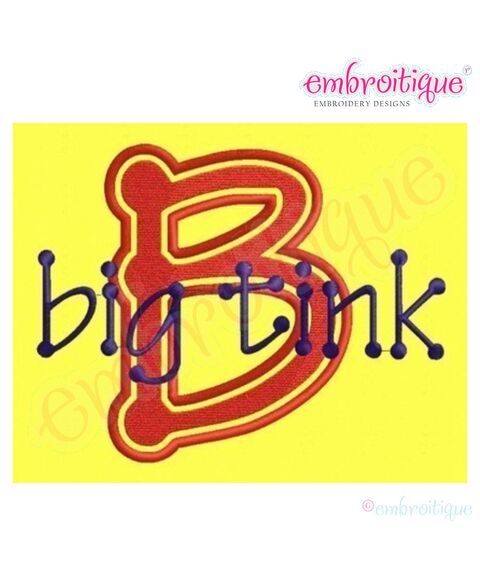 Big Tink Monogram Font Set