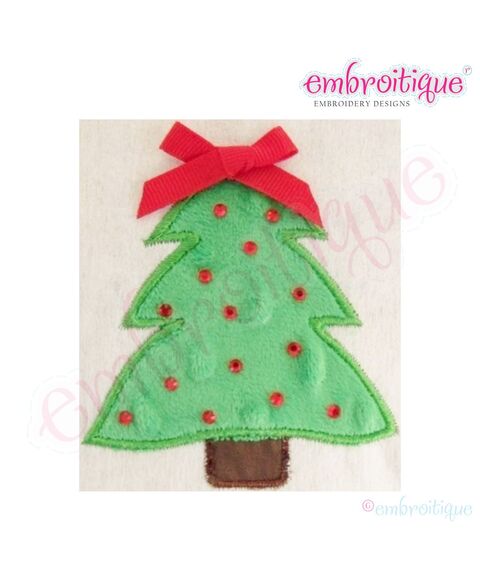 Christmas Tree 1 Applique Design