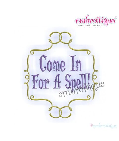 Come in For a Spell Halloween Decor Design