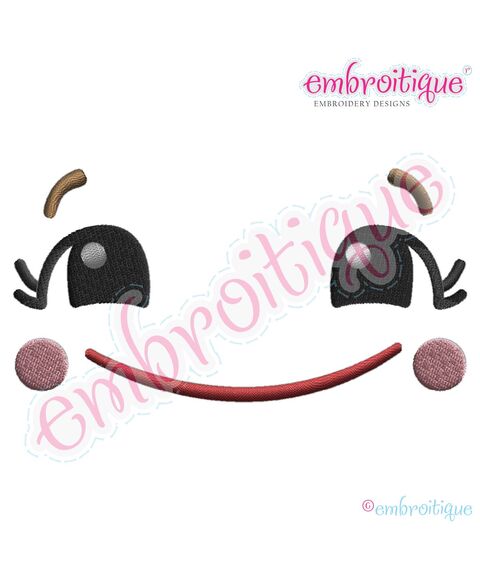 Doodley Doll Face 4 - several sizes included
