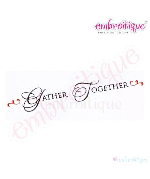 Gather Together Holiday Thanksgiving Design