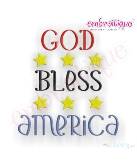 God Bless America 4th of July