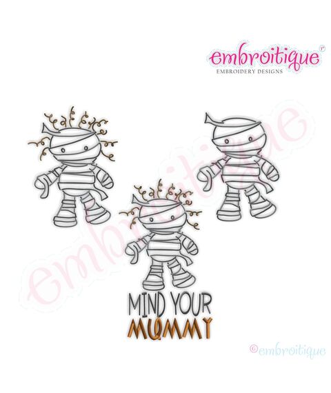 Halloween Mind Your Mummy Set