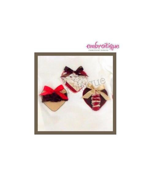Shabby Sweet Ruched Heart Trio - Valentine's Day and Every Day, 2 image