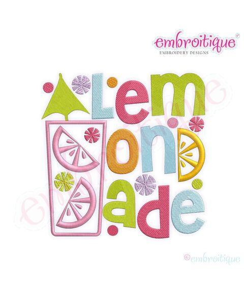 Lemonade Block Summer - 6 Designs Included
