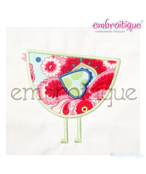Little Birdie Mod Applique