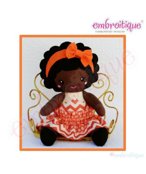 Posh and Proper - Doodley Dolls Zoey Add On PDF Sewing & Embroidery Pattern