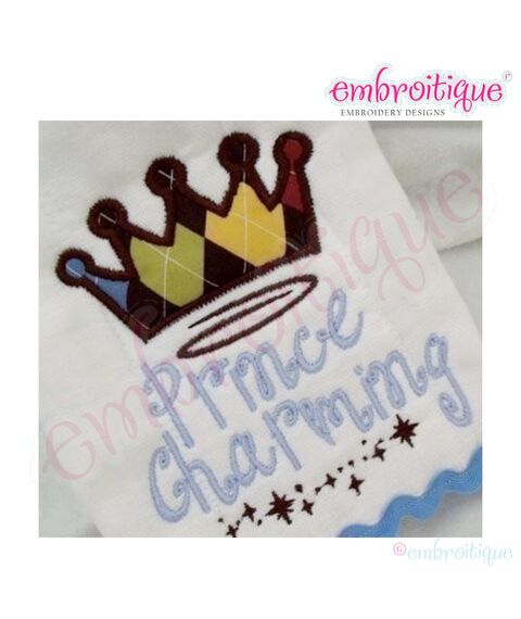Prince Charming Applique Set