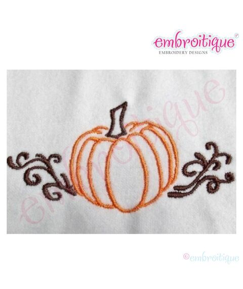 Simple Satin Pumpkin