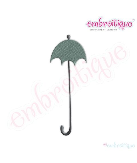 Skinny Birds - Tall Umbrella Embroidery Design