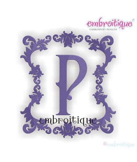 Venetian Font Frame