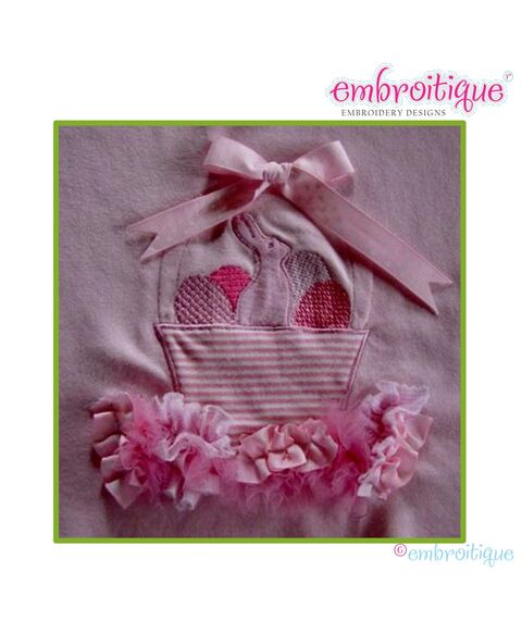 ITH Shabby Sweet Easter Basket Applique Collection, 2 image