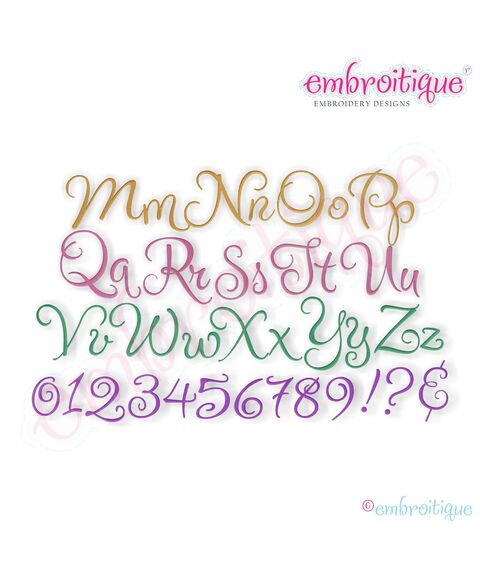 Bentley Monogram Set - Large - 4" - 8"