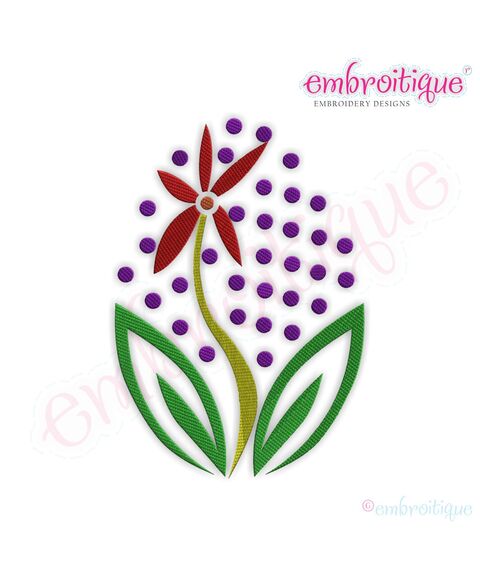 Fancy Easter Egg 20 Filled Embroidery Design