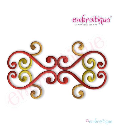 Forbes Flourish Embroidery Design