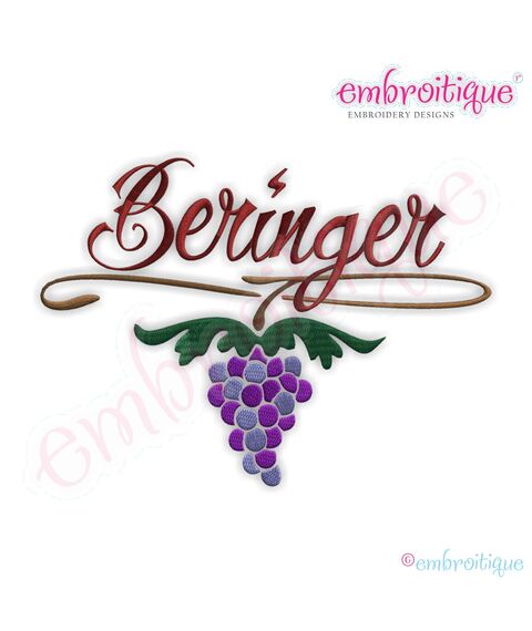 Grapevine Font Frame