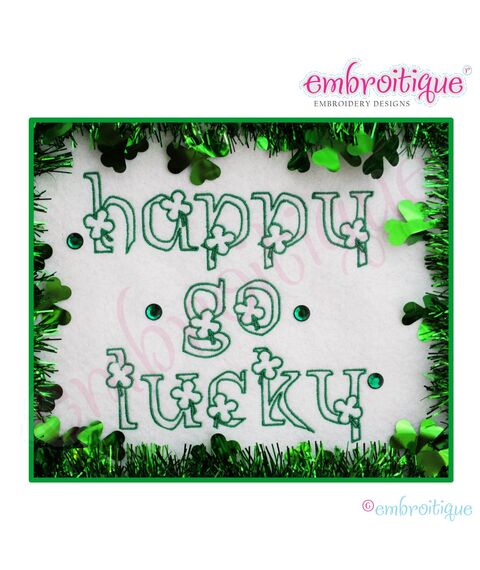 Happy Go Lucky St Patrick's Day Design