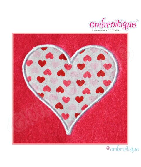 Heart Applique - Small