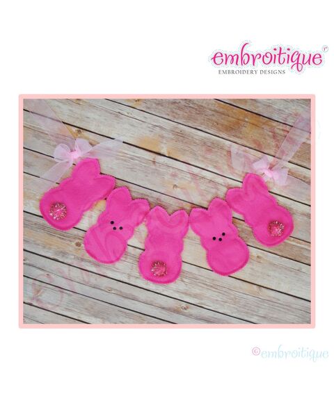 ITH Candy Bunnies Banner