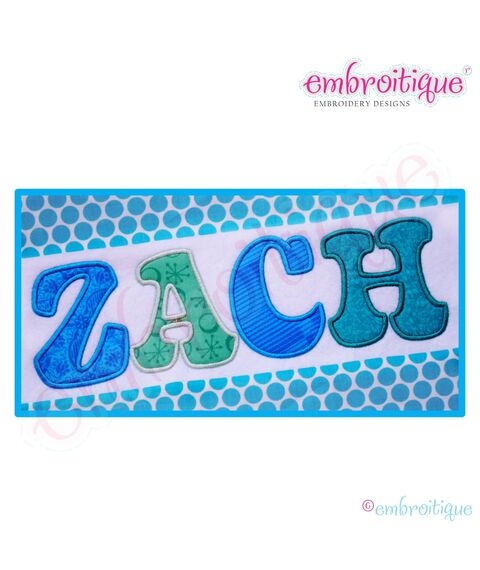 Kylie Applique Monogram Set - 2" & 3"