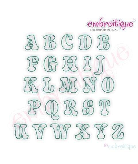 Kylie Applique Monogram Set - 4" & 5"