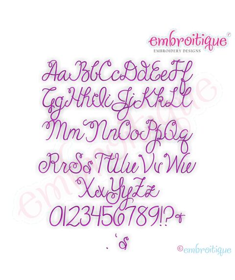 Lindsay Monogram Font Set - Large