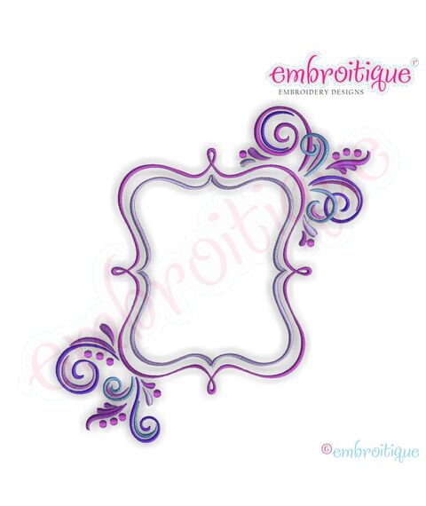 Magic Mirror Font Frame - Small, 2 image