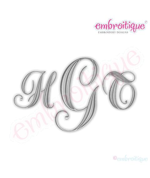 Penrose Monogram Font Set