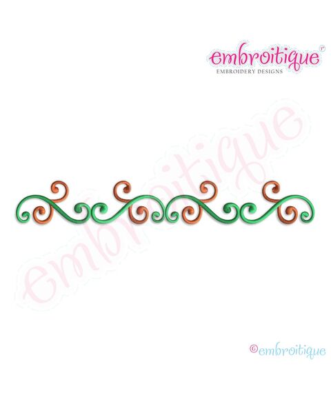 Shea Border Double Flourish - Small
