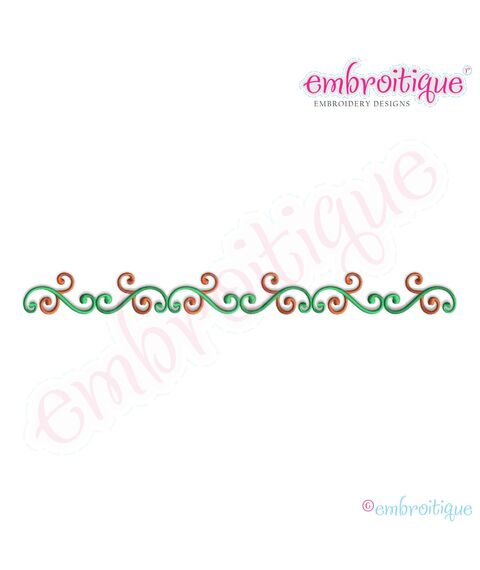 Shea Border Triple Flourish - Small