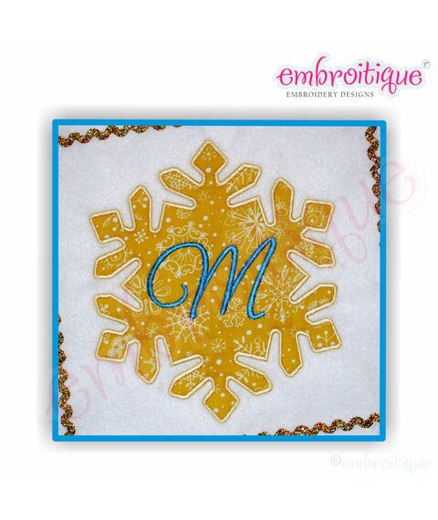 Snowflake Applique - Small