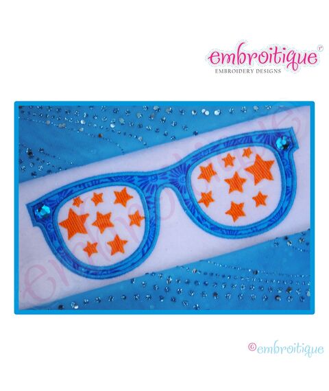 Super Star Sunglasses 2 Applique