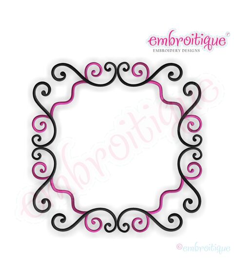 Travis Font Frame - Small