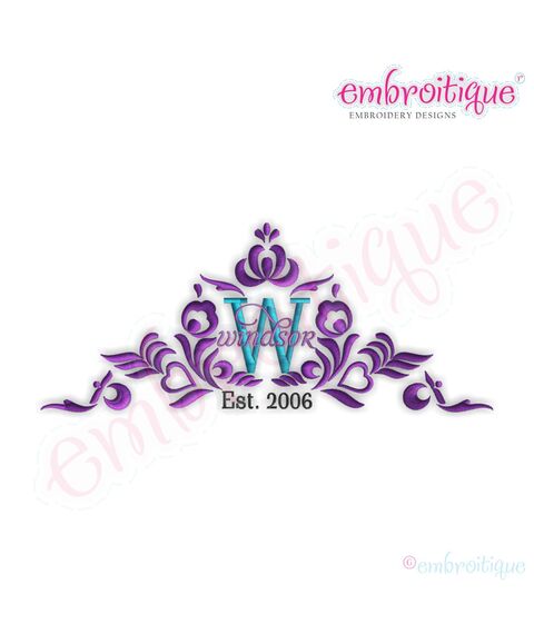 Windsor Font Frame