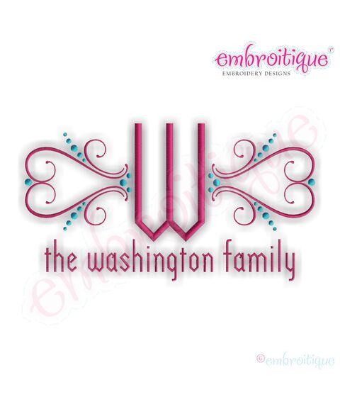 Westwood Font Frame - Small