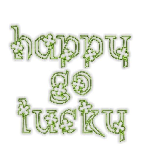 Happy Go Lucky St Patrick's Day Design, 2 image