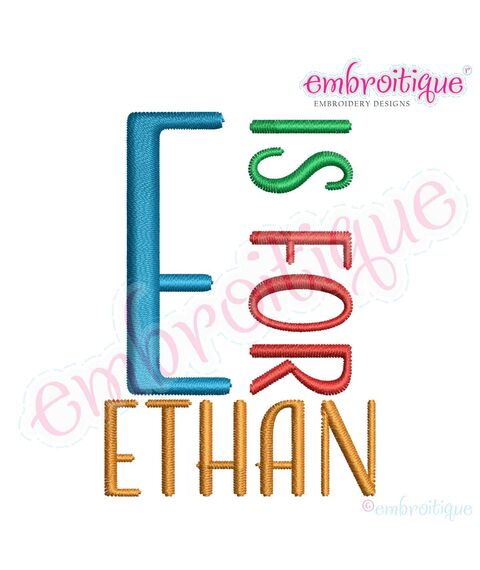 Ethan Monogram Set - small