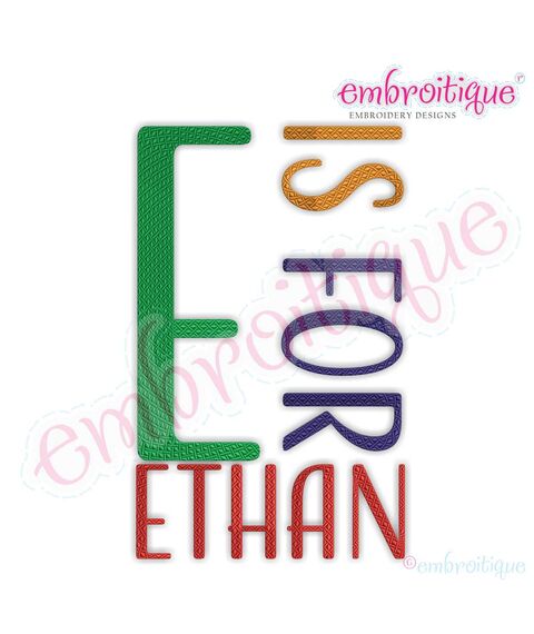 Ethan Monogram Set - Large