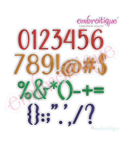 Ethan Monogram Set - Large