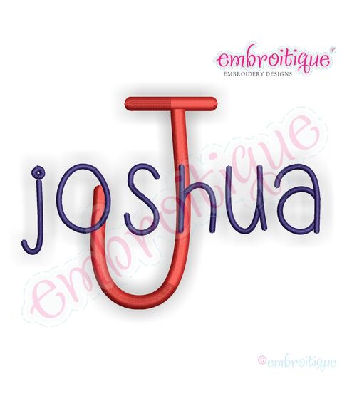 Joshua Adorable Whimsical Handwritten Font - Great for boys & girls!