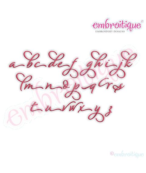 Alicia Calligraphy Monogram - Super Set - Embroitique Exclusive!