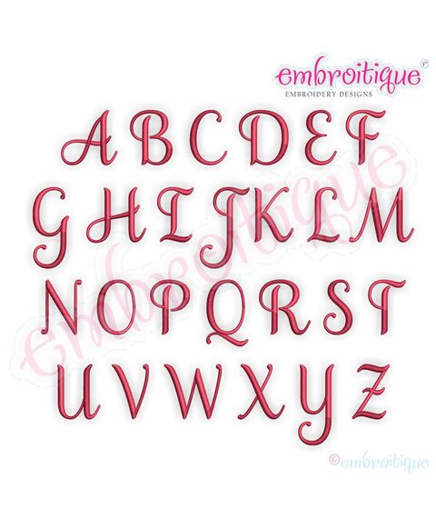 Buttercup Calligraphy Monogram Super Set **SMALL** - Basic and ALL Alternate sets included!