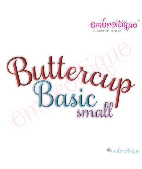 Buttercup Basic Monogram Set - Small