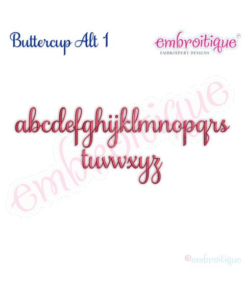 Buttercup Monogram Set Alternates 1 - Small