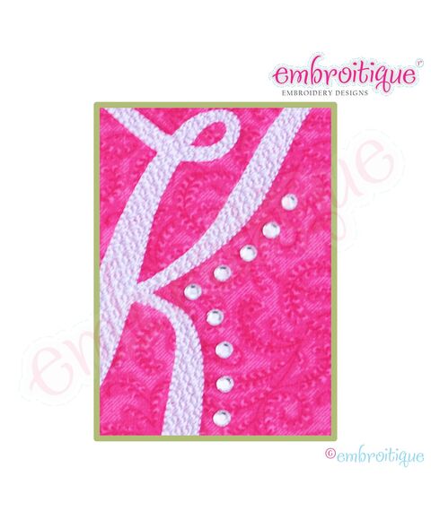 Charming Calligraphy Script Monogram Set - Large - CAPS ONLY - 7", 8", 9"