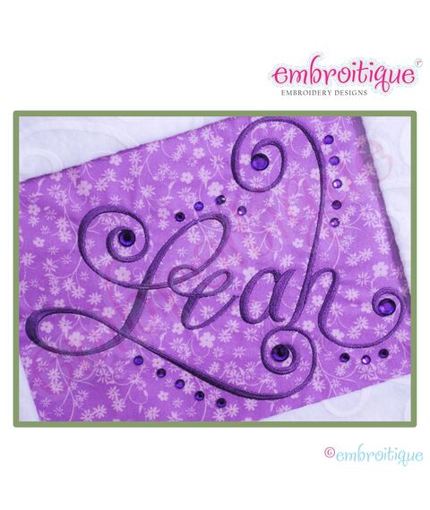 Charming Calligraphy Script Monogram Set - Medium - FULL SET - 3", 3.5", 4"
