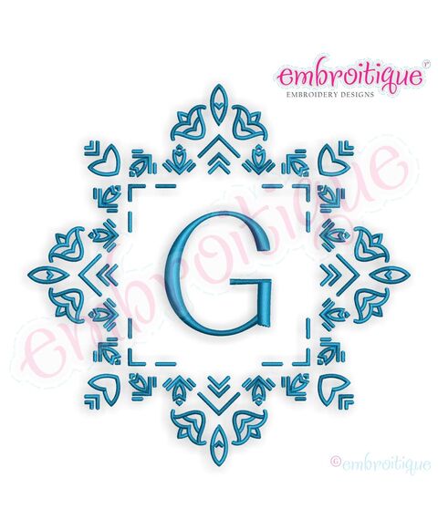Deco Font Frame 2