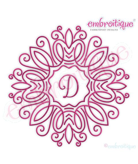 Deco Font Frame 3