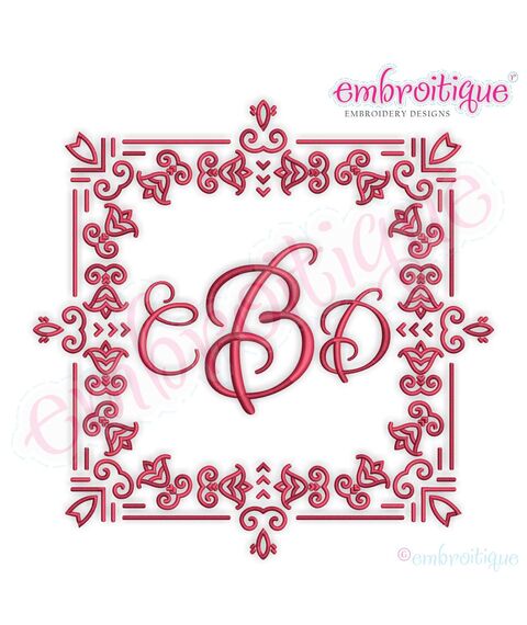 Deco Font Frame 4